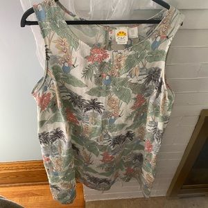 NWT Sz 1x C&C Linen Dress